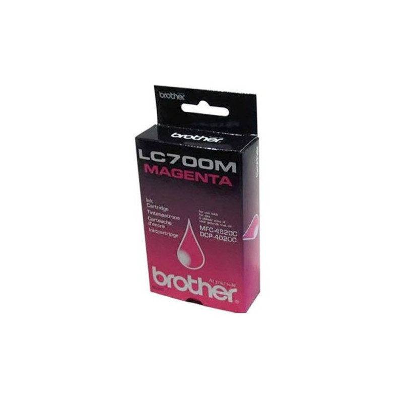 Cartucho Original BROTHER LC700 Magenta - LC700M [PAG-400]