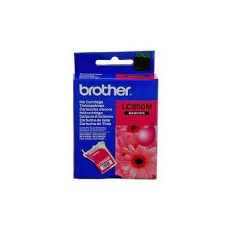 Cartucho Original BROTHER LC800 Magenta - LC800M [ML-13][PAG-400]