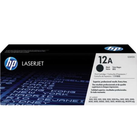 Toner Original HP 12A Negro - Q2612A [PAG-2000]