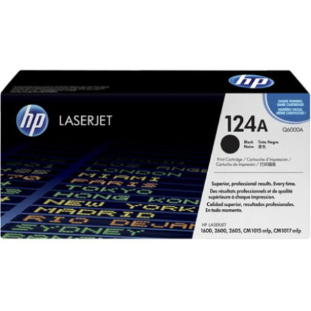 Toner Original HP 124A Negro - Q6000A [PAG-2500]