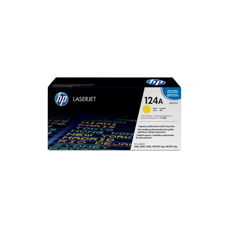 Toner Original HP 124A Amarillo - Q6002A [PAG-2000]