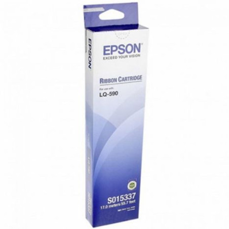 Cinta Original EPSON LQ-590 Negro - C13S015337
