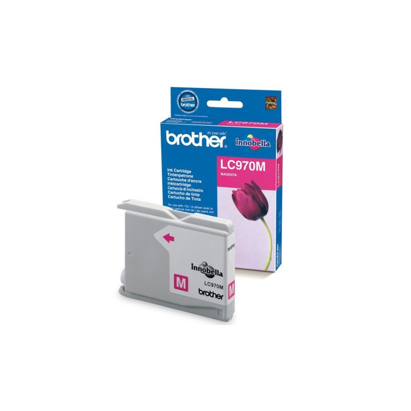 Cartucho Original BROTHER LC970 Magenta - LC970M [ML-10][PAG-300]
