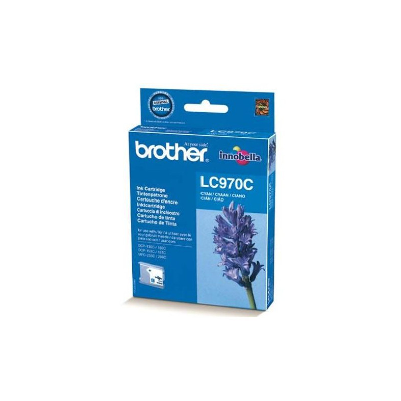 Cartucho Original BROTHER LC970 Cyan - LC970C [ML-10][PAG-300]