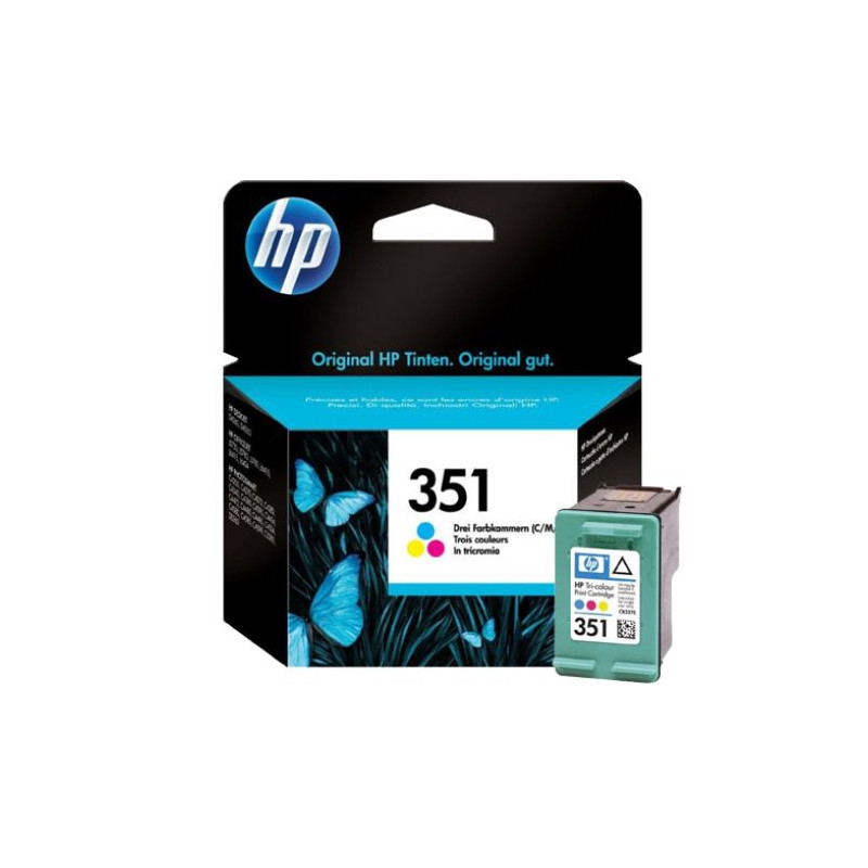 Cartucho Original HP 351 Tricolor - CB337EE [ML-3.5][PAG-170]