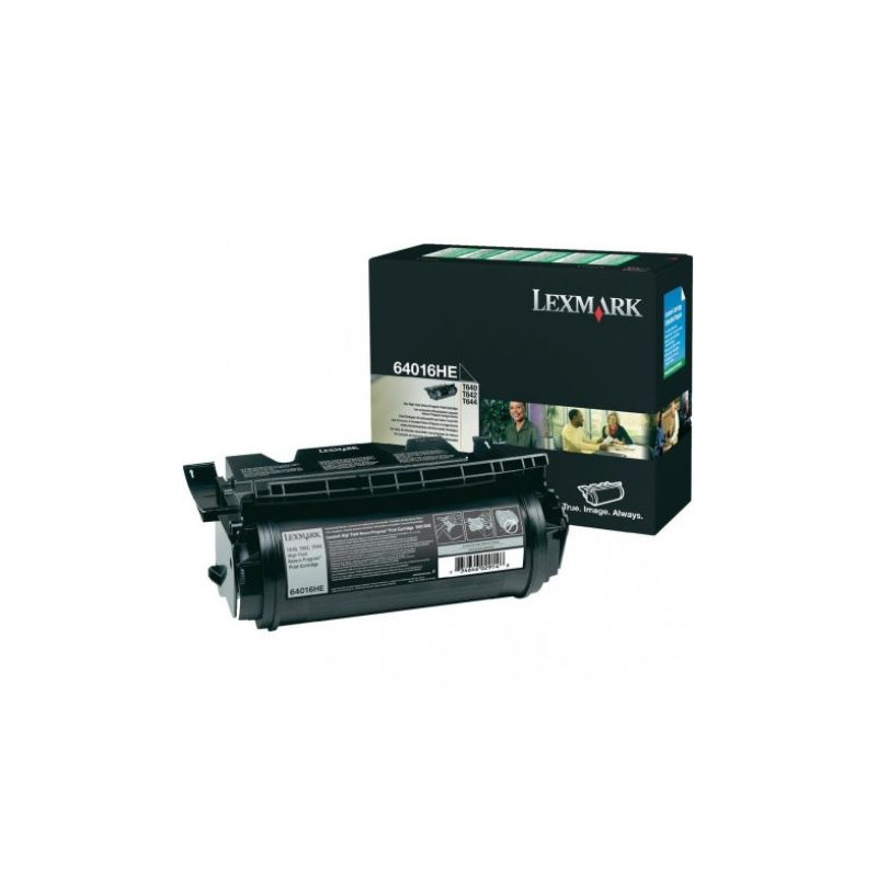 Toner Original LEXMARK 64016HE Negro - 64016HE [PAG-21000]