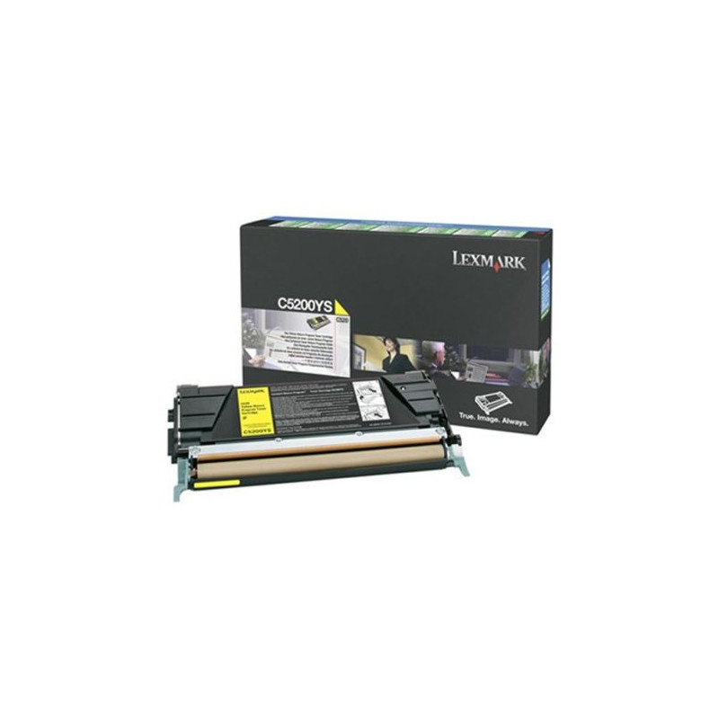 Toner Original LEXMARK C520 Amarillo - C5200YS [PAG-1500]