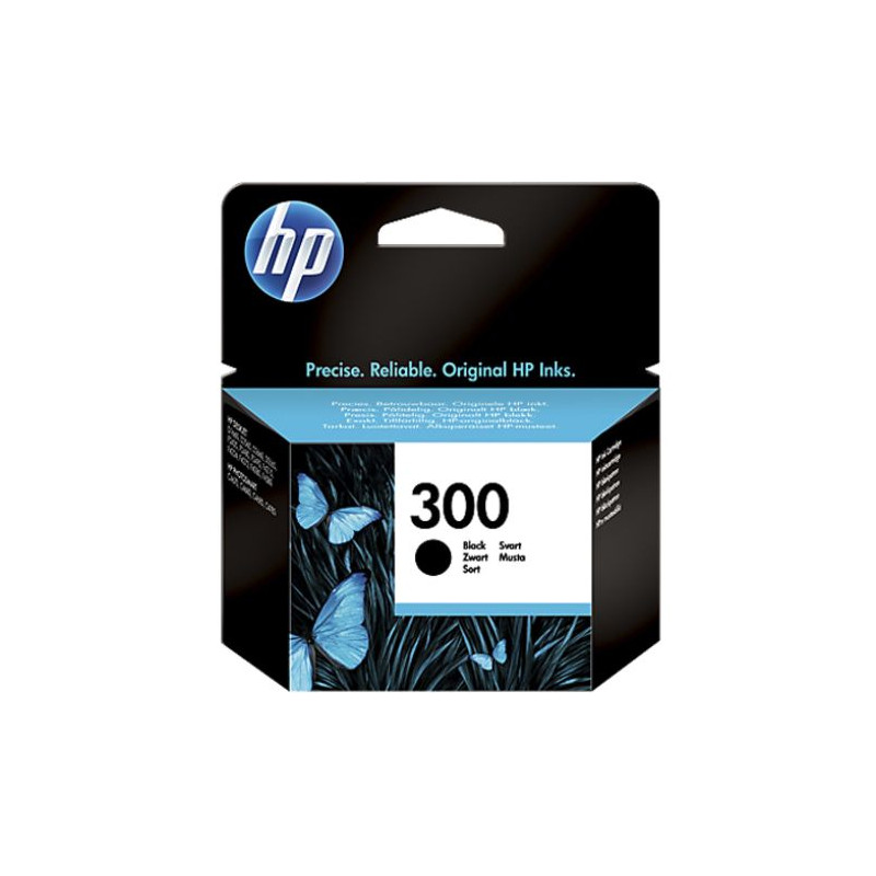 Cartucho Original HP 300 Negro - CC640EE [ML-4][PAG-200]