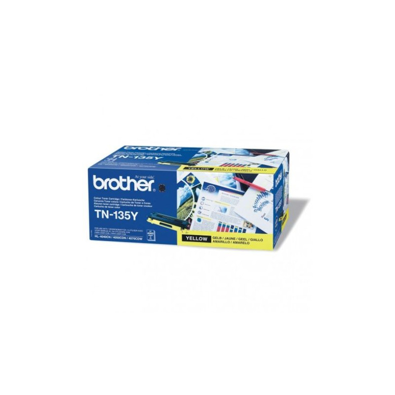 Toner Original BROTHER TN-135 Amarillo - TN135Y [PAG-4000]