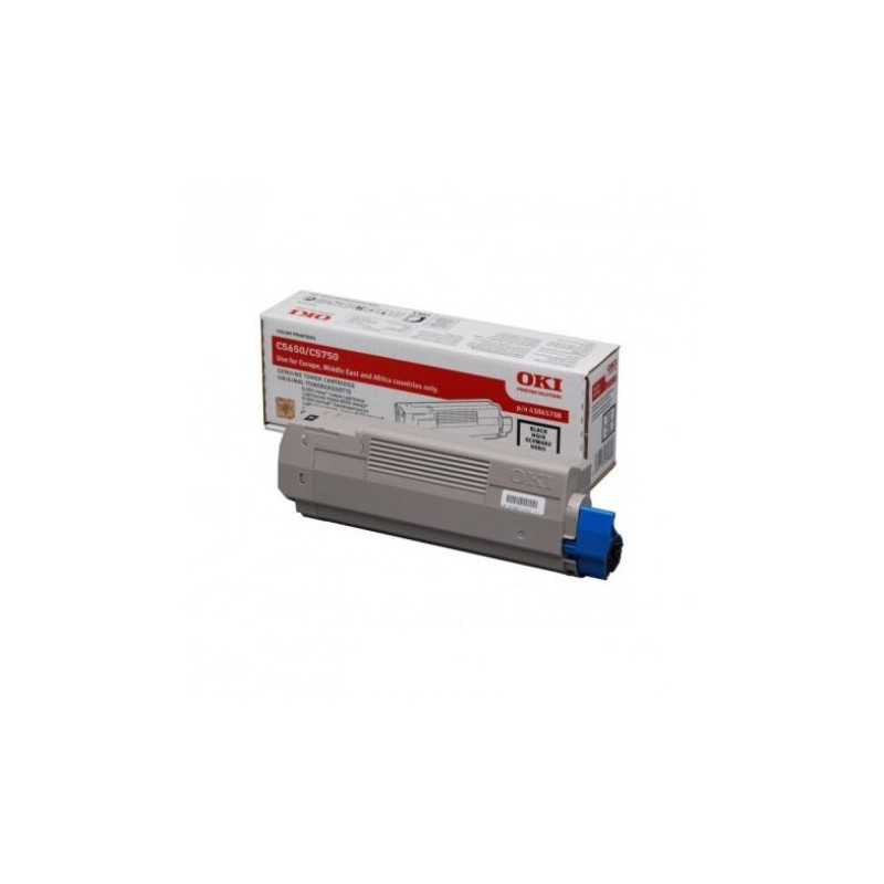 Toner Original OKI 43865708 Negro - 43865708 [PAG-8000]