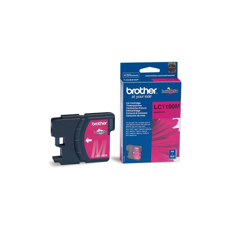 Cartucho Original BROTHER LC1100 Magenta - LC1100M [ML-5.5][PAG-325]