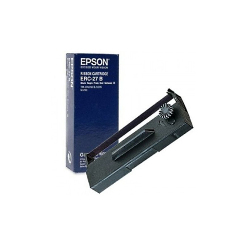 ORIGINAL EPSON CINTA IMPRESORA NEGRO ERC-27B M-/290 TM-/290/290II/295 TMU/295