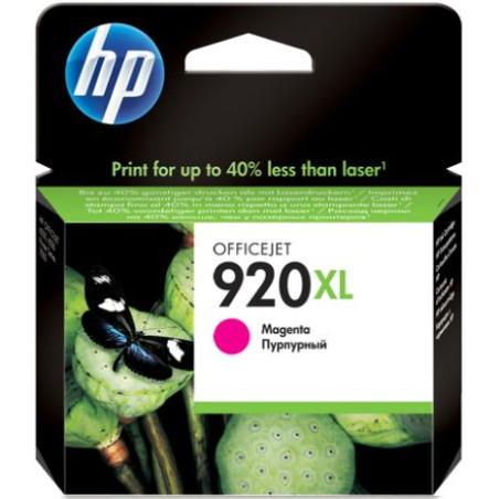 Cartucho Original HP 920XL Magenta - CD973AE [ML-6][PAG-700]
