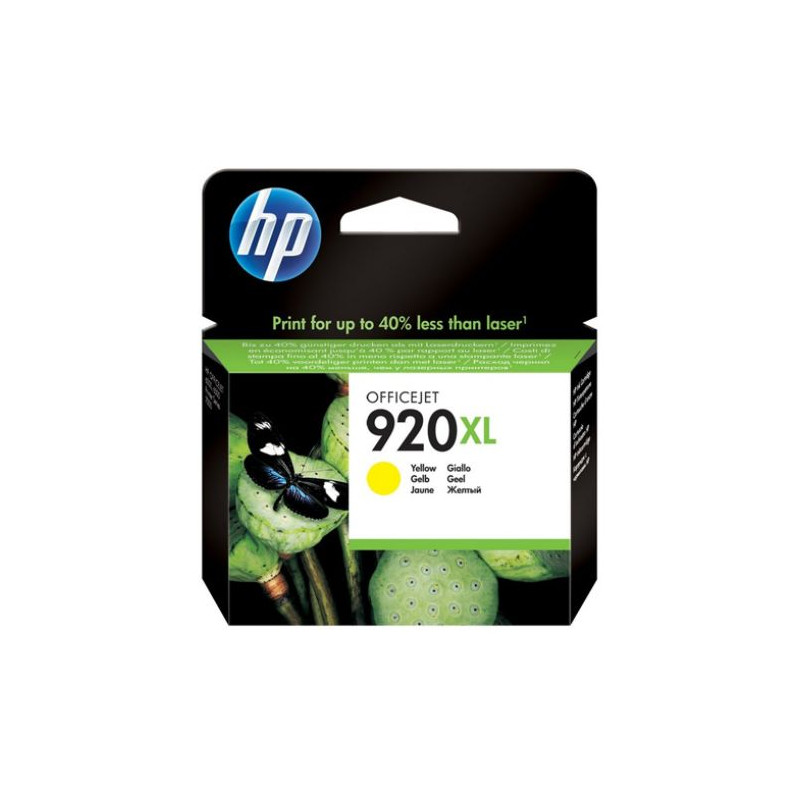 Cartucho Original HP 920XL Amarillo - CD974AE [ML-6][PAG-700]