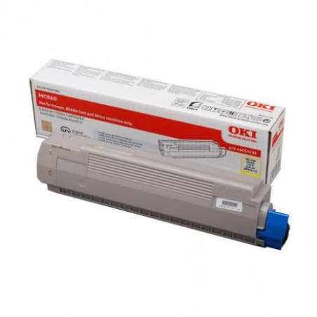 Toner Original OKI 44059209 Amarillo - 44059209 [PAG-10000]