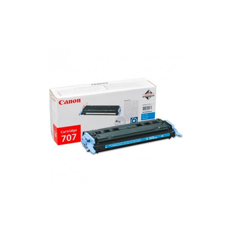 Toner Original CANON 707 Cyan - CRG707C [PAG-2000]