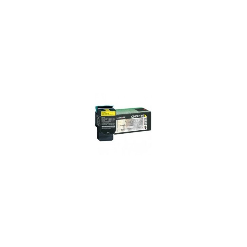 Toner Original LEXMARK C540H Amarillo - C540H1YG [PAG-2000]