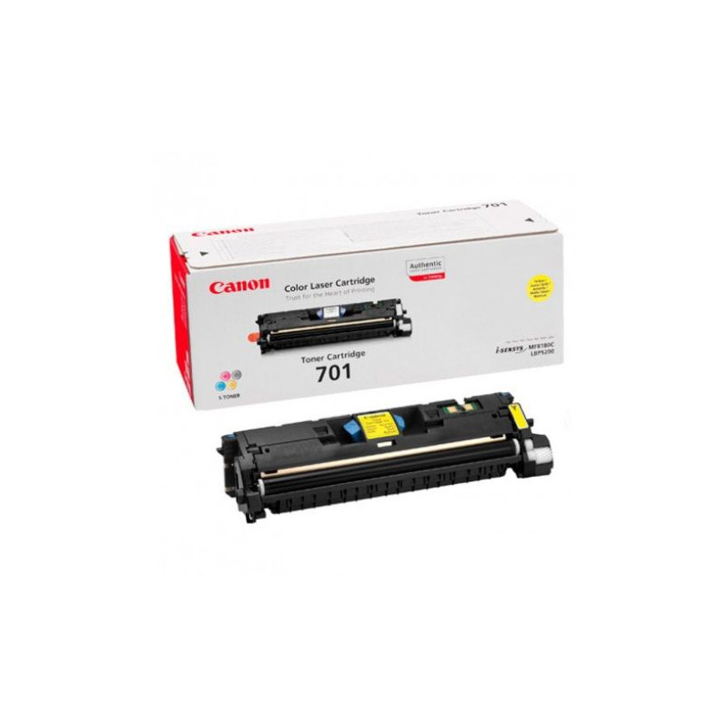 Toner Original CANON 701 Amarillo - CRG701LY [PAG-2000]