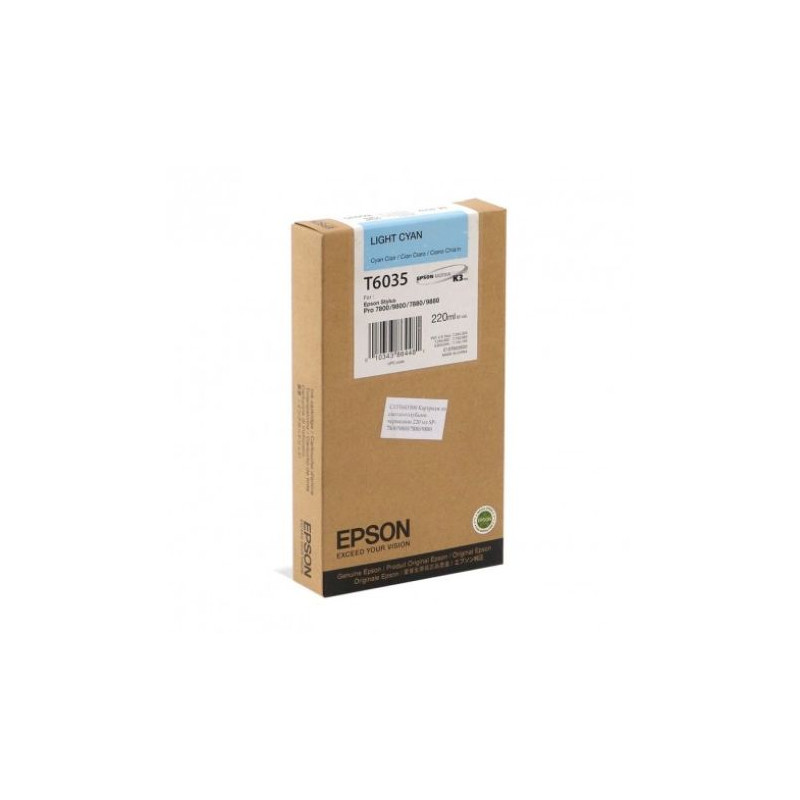 Cartucho  Original EPSON T6035 Cian claro - C13T603500 [ML-220]