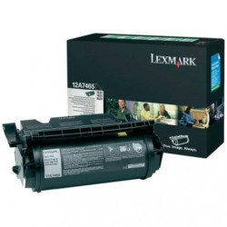 Toner Original LEXMARK 12A7465 Negro - 12A7465 [PAG-32000]