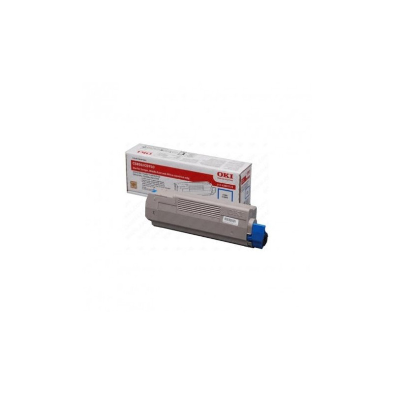 Toner Original OKI 43865723 Cyan - 43865723 [PAG-6000]