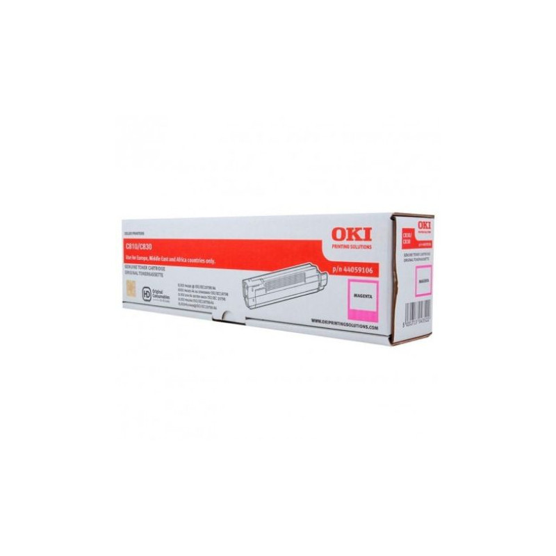 Toner Original OKI 44059106 Magenta - 44059106 [PAG-8000]