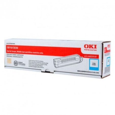 Toner Original OKI 44059107 Cyan - 44059107 [PAG-8000]