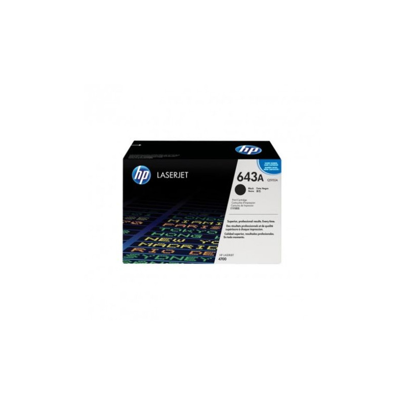 Toner Original HP 643A Negro - Q5950A [PAG-11000]