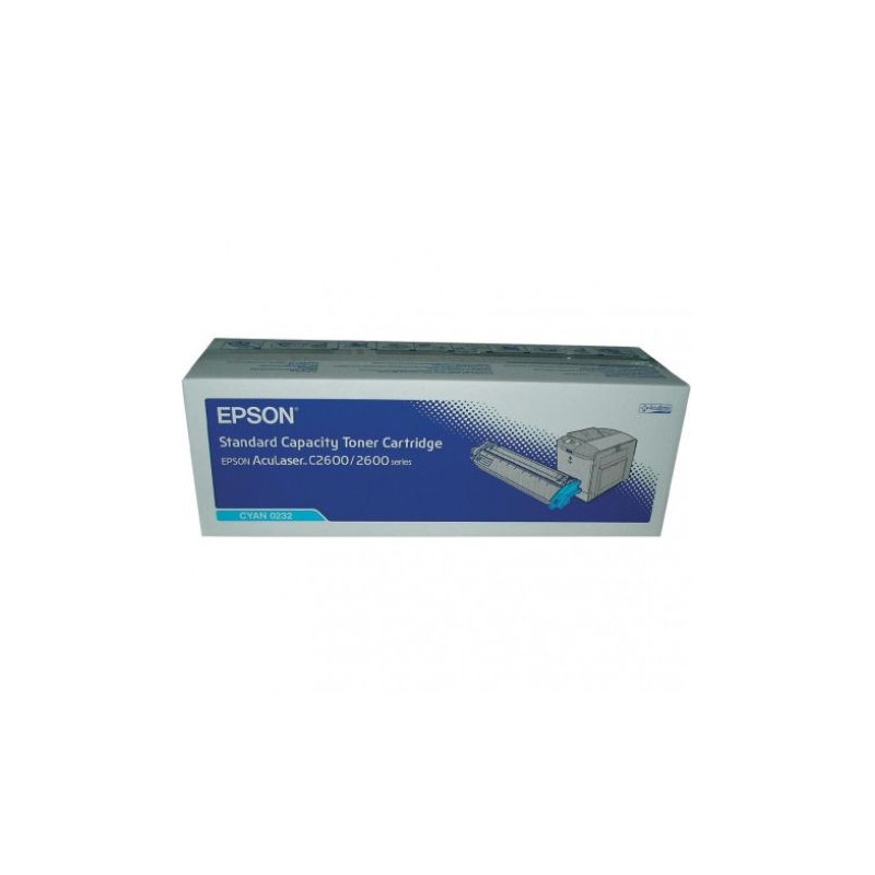 Toner Original EPSON S050232 Cyan - C13S050232 [PAG-2000]