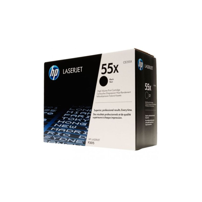 Toner Original HP 55X Negro - CE255X [PAG-12500]