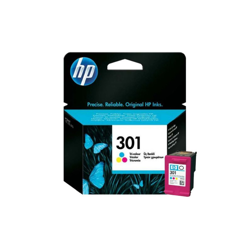 Cartucho Original HP 301 Tricolor - CH562EE [ML-3][PAG-165]