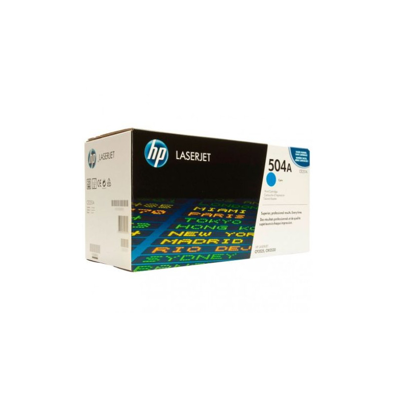 Toner Original HP 504A Cyan - CE251A [PAG-7000]