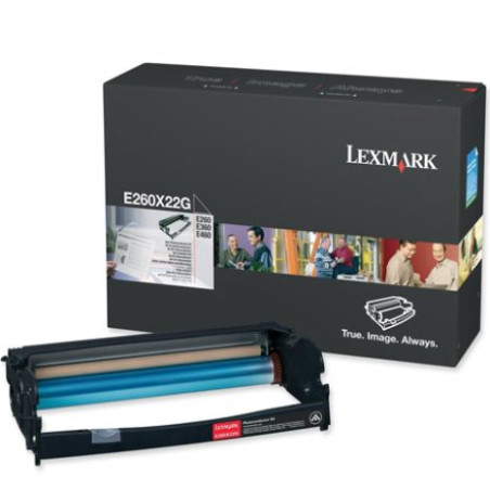 Tambor Original LEXMARK E260X22G Negro - E260X22G [PAG-30000]