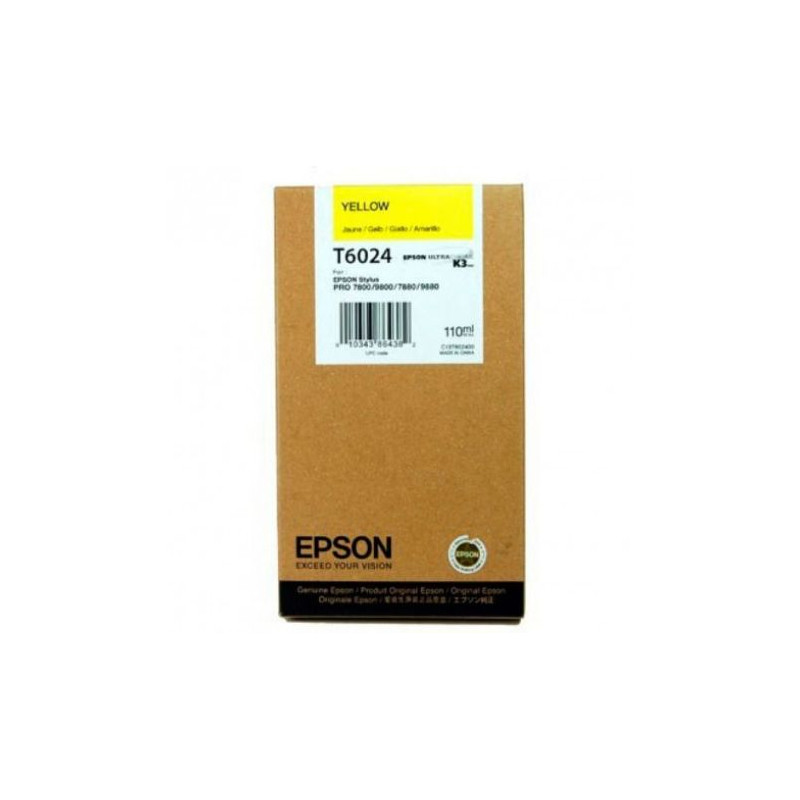 Cartucho Original EPSON T6024 Amarillo - C13T602400 [ML-110]