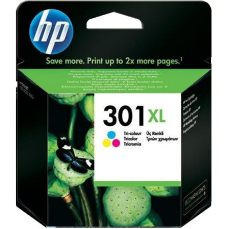 Cartucho Original HP 301XL Tricolor - CH564EE [ML-6][PAG-330]