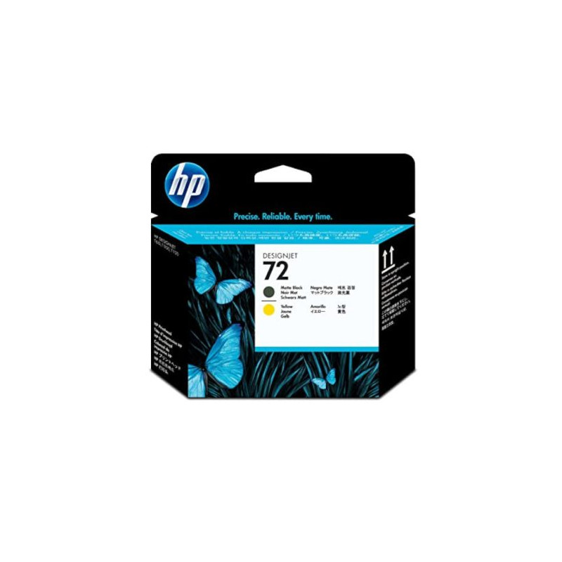 Cabezal HP 72 Negro Mate + Amarillo - C9384A [ML-175]