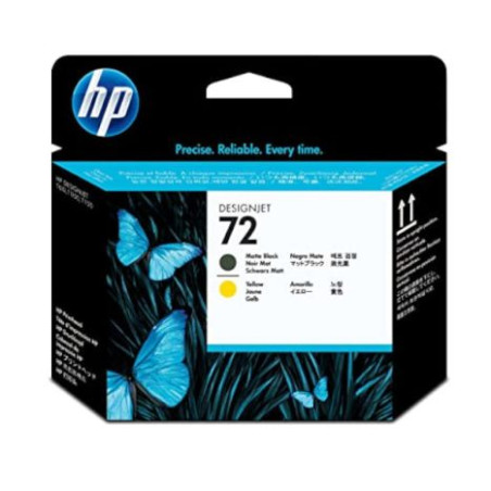 Cabezal HP 72 Negro Mate + Amarillo - C9384A [ML-175]