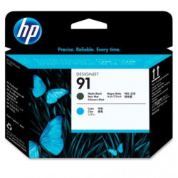 Cabezal HP 91 Cian + Negro - C9460A [ML-24]