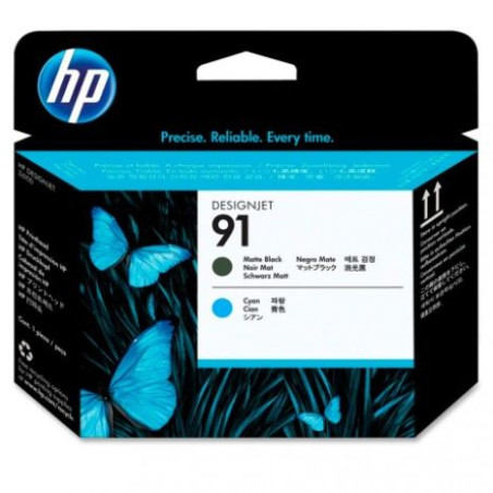Cabezal HP 91 Cian + Negro - C9460A [ML-24]