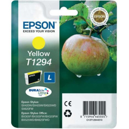 Cartucho Original EPSON T1294 Amarillo - C13T12944010 [ML-13][PAG-470]