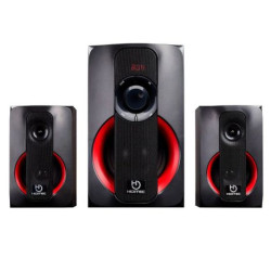 Altavoces HIDITEC H400 SPK010000 - 2.1 · BT/USB/SD · 40W · Negro/Rojo