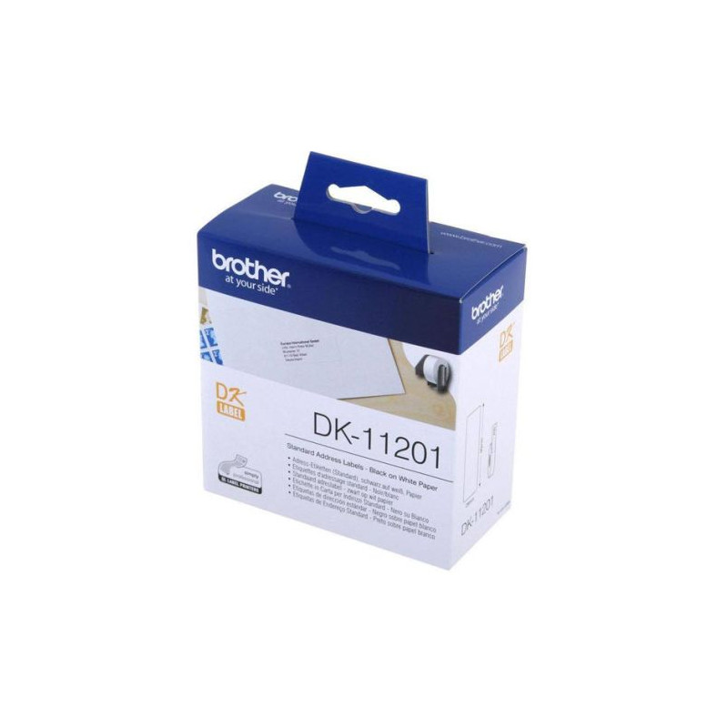 Etiquetas Térmicas BROTHER DK11201 29 mm x 90 mm 400 unidades - DK11201