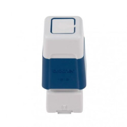 Pack 6 Sellos Original BROTHER 12 x 12 mm Azul - PR1212E6P