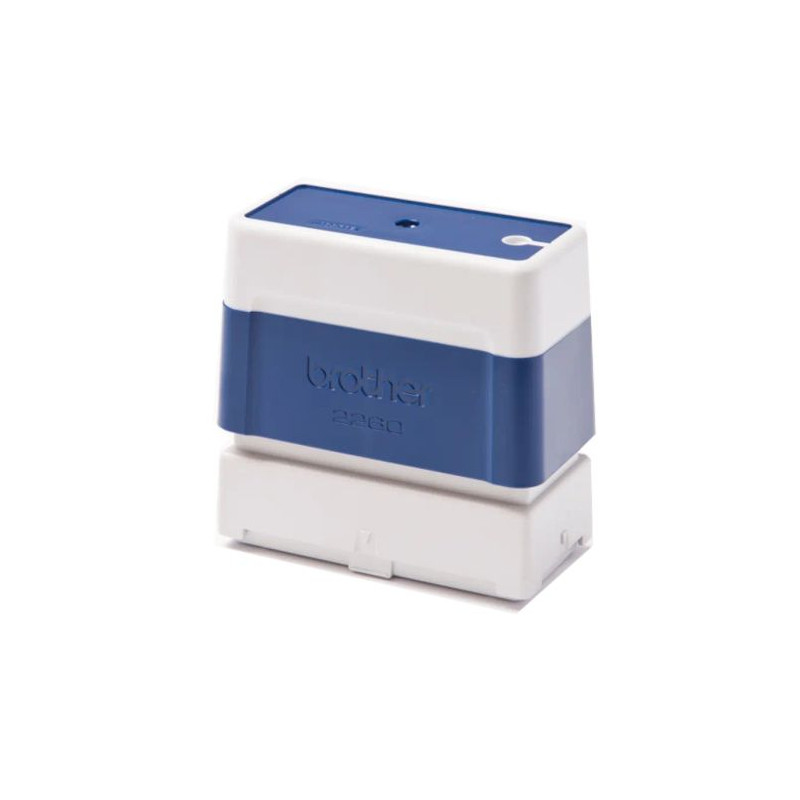 Pack 6 Sellos Original BROTHER 18 x 50 mm Azul - PR1850E6P