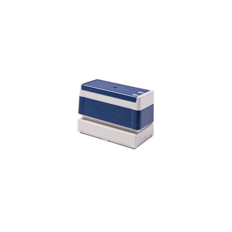Pack 6 Sellos Original BROTHER 40 x 40 mm Azul - PR4040E6P
