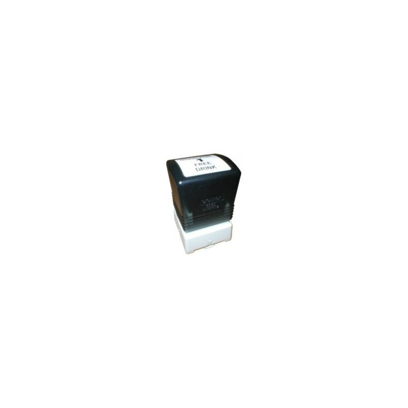 Pack 6 Sellos Original BROTHER 30 x 30 mm Negro - PR3030B6P