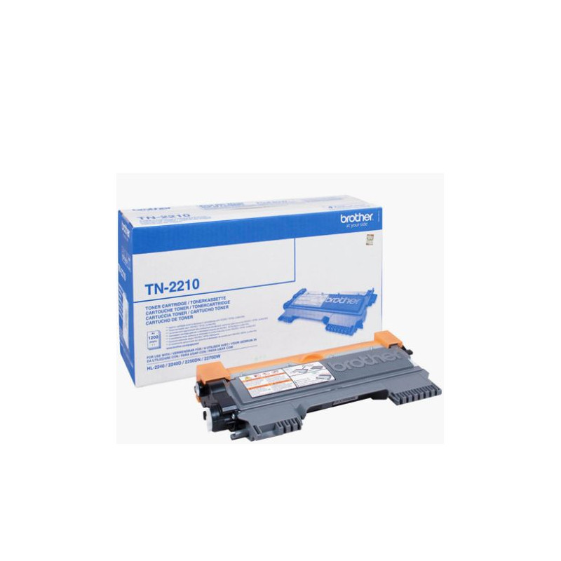 Toner Original BROTHER TN-2210 Negro - TN2210 [PAG-1200]