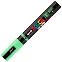 311761000 POSCA MARCADOR PC-5BR BRUSH PUNTA M SEMIFLEXIBLE VERDE CLARO
