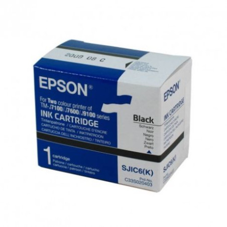 Cartucho Original EPSON SJIC6 Negro - C33S020403 [ML-37][PAG-100000]