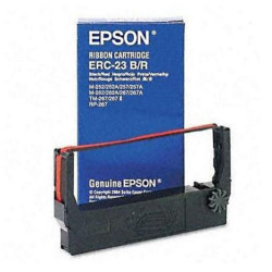 ORIGINAL EPSON CINTA REGISTRADORA NEGRO/ROJO ERC-23BR M/250/250A/255/255A/260/260A/264/265/265A/280/280A/280AV/267/270 TM/267...